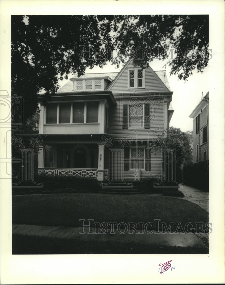 1989 Press Photo Sold property at 2027 State Street - Historic Images