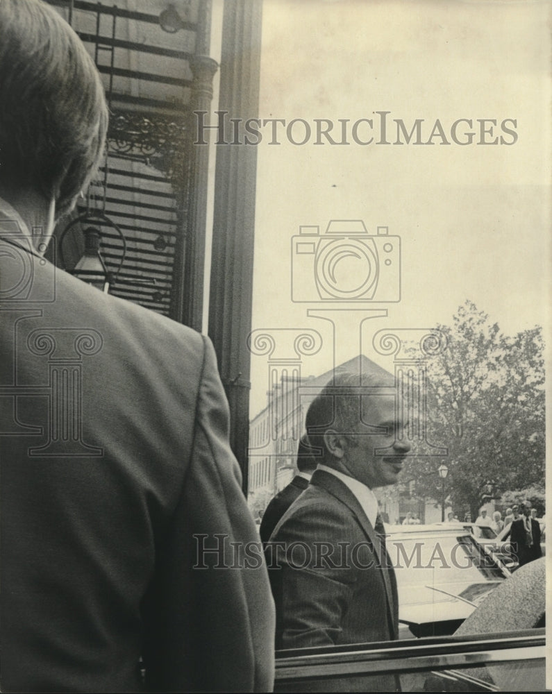 1976 Press Photo King Hussein in New Orleans - nob37215 - Historic Images