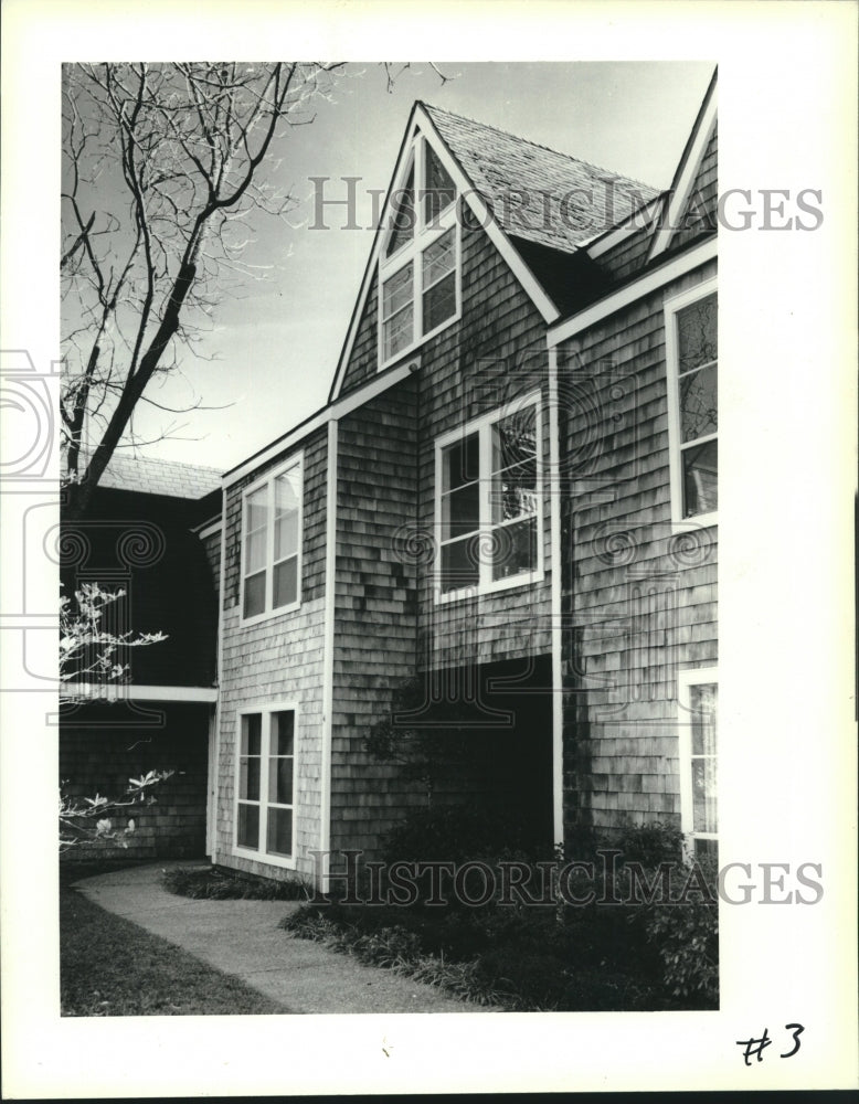 1991 Press Photo House at #4 Spinnaker Lane, West End, 7th Ward - Historic Images