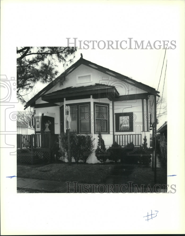 1991 Press Photo House on 468 Avenue A., Westwego - Historic Images