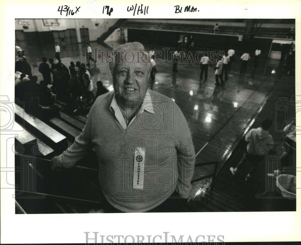 1993 Press Photo Matt Hill, Associate Director of CYO Youth Ministry Office - Historic Images