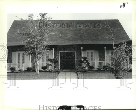 1989 Press Photo Real estate photo of