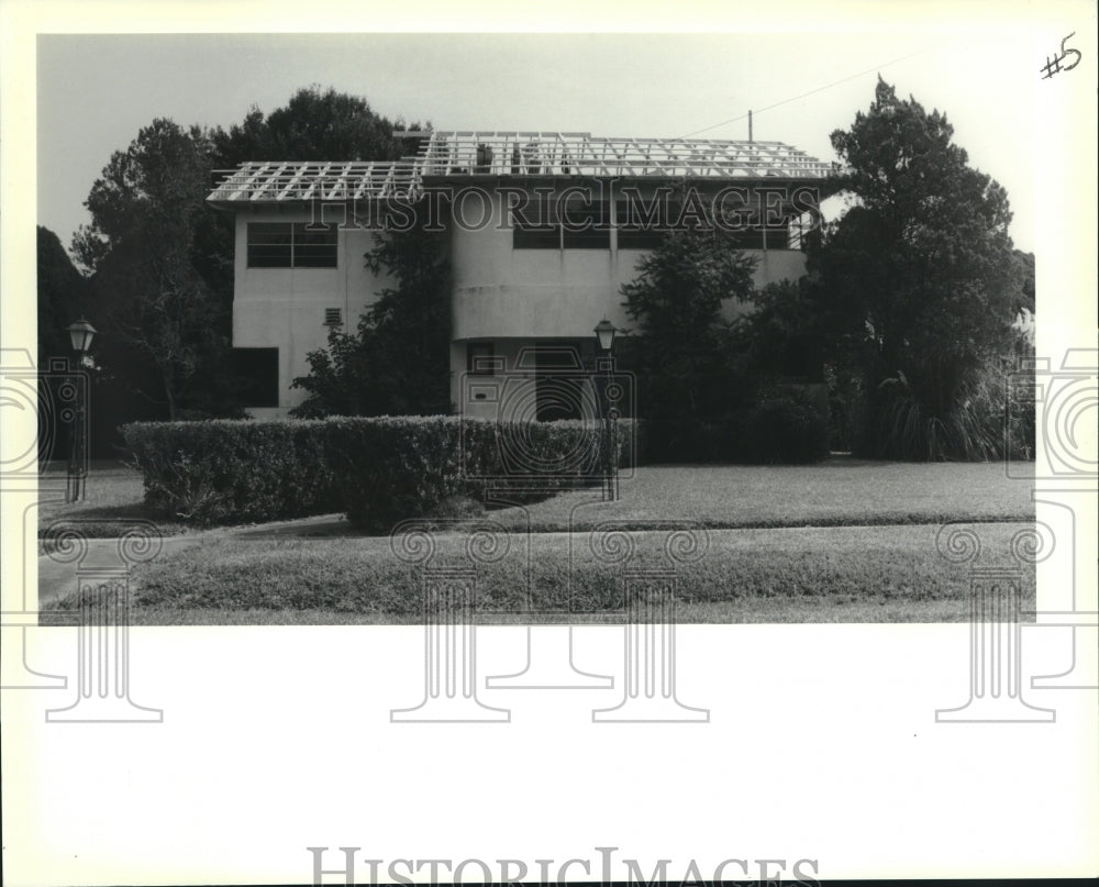 1989 Press Photo Home at #5 Holly Drive in Gretna has sold. - Historic Images