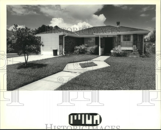 1989 Press Photo Real estate photo of 10941 Morrison Road, New Orleans. - Historic Images