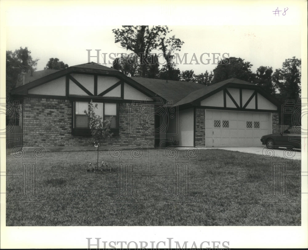 1989 Press Photo Real estate photo of 1316 Tree Haven Lane, New Orleans. - Historic Images