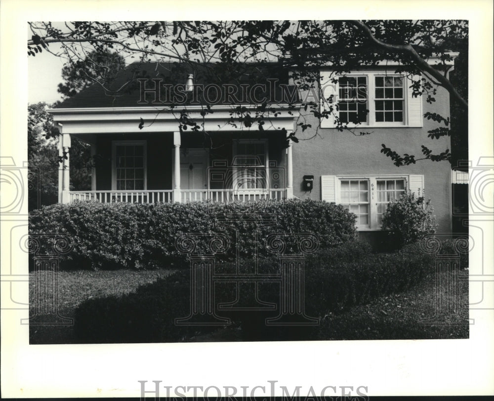 1989 Press Photo Real estate photo of 6411 Memphis Street, Lakeview. - Historic Images