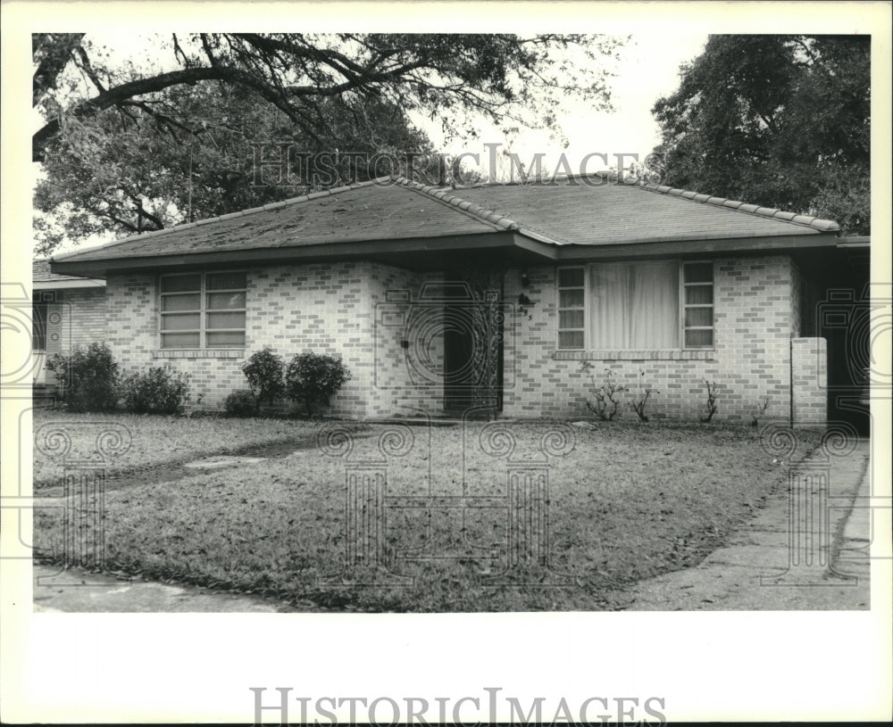 1989 Press Photo Real estate photo of 555 Gordon Avenue in Harahan. - Historic Images