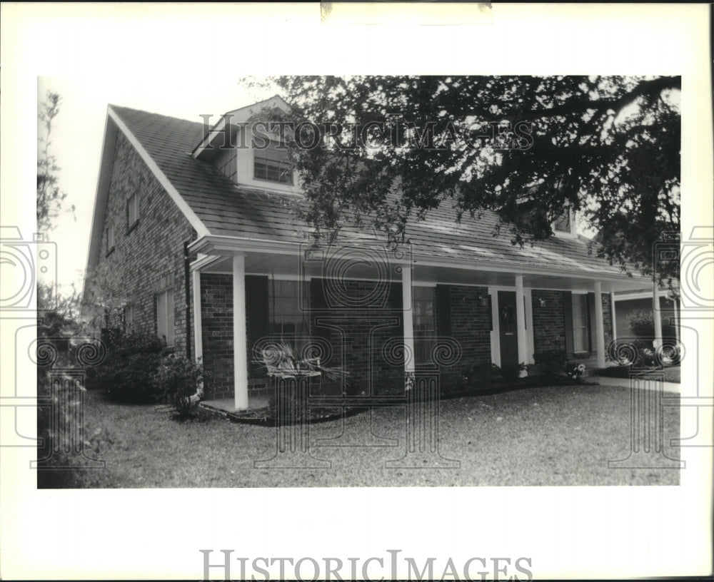 1989 Press Photo This house has been purchased by the University of New Orleans. - Historic Images