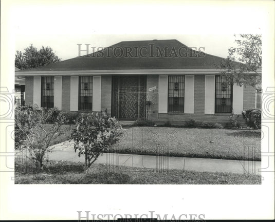 1989 Press Photo Real estate photo of 4101 Cleary Avenue, New Orleans. - Historic Images