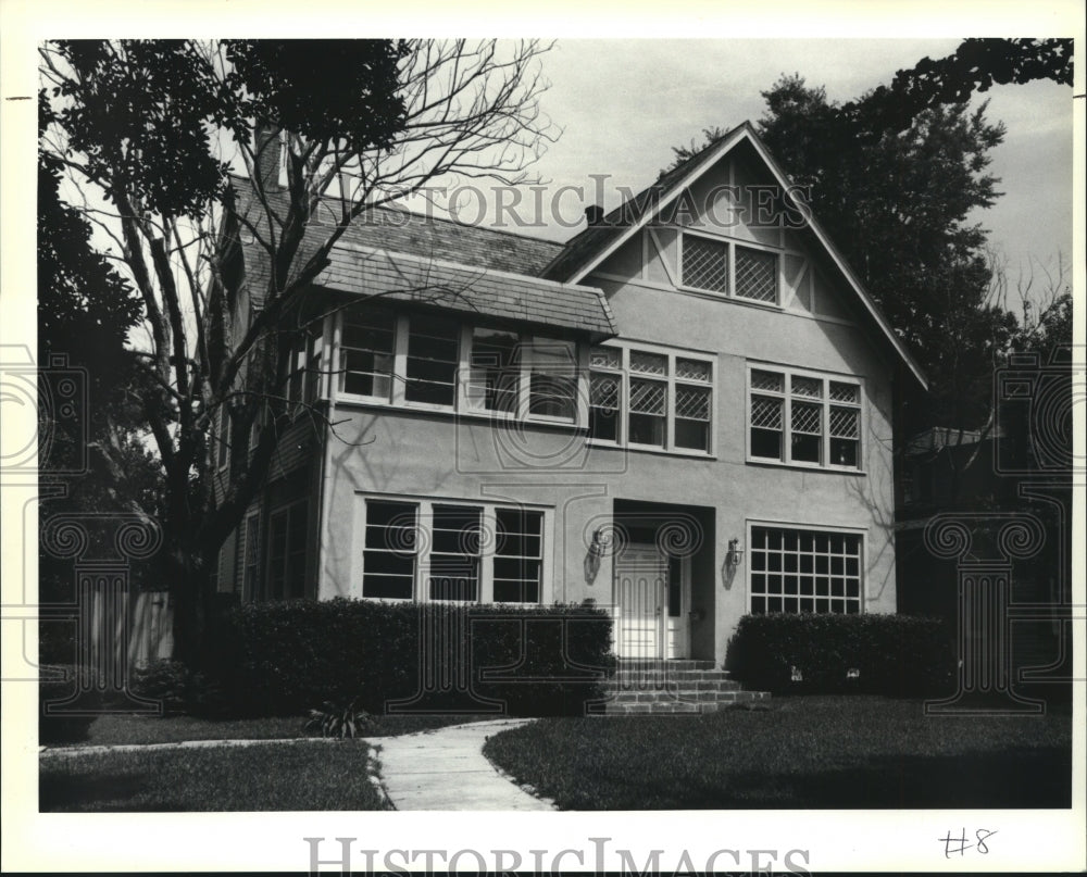 1991 Press Photo Real estate photo of 406 Walnut Street, New Orleans. - Historic Images