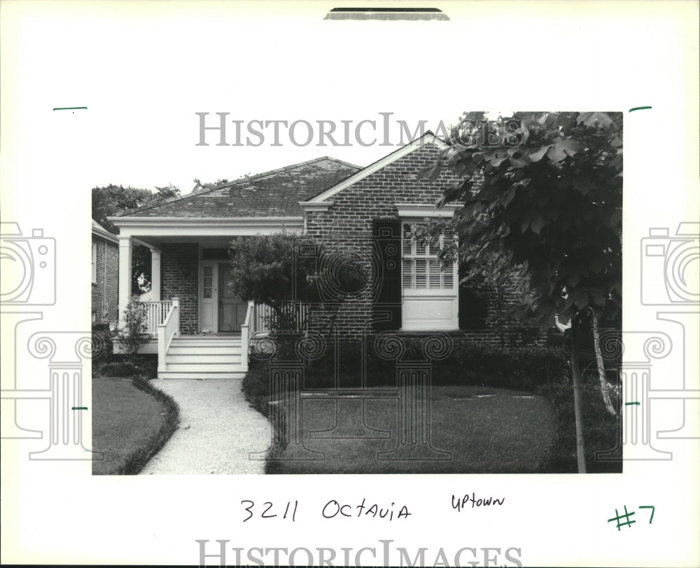 1991 Press Photo Real estate photo of 3211 Octavia, Uptown. - nob37406 - Historic Images