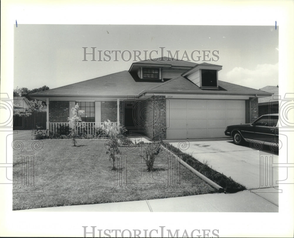 1990 Press Photo Property at 2524 Long Branch Drive, Marrero - Historic Images