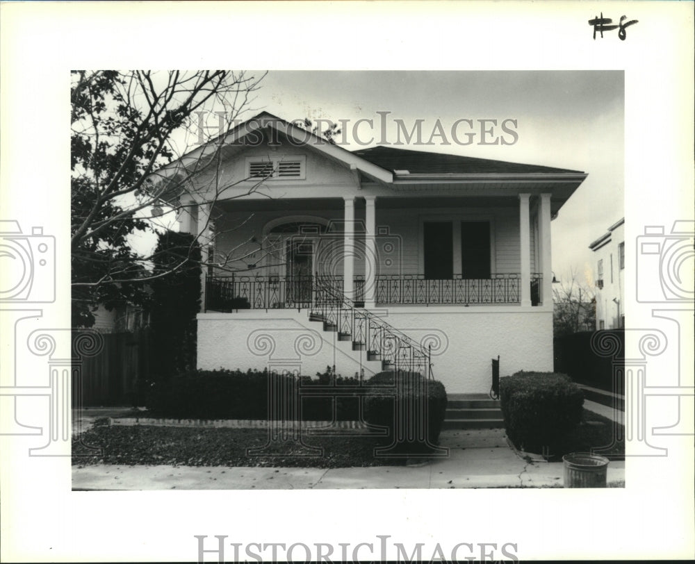 1990 Press Photo Real Estate Transfers, 3316 Upperline Street New Orleans - Historic Images