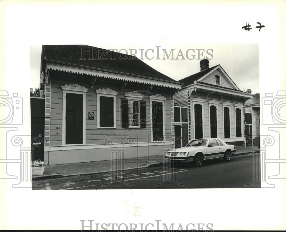 1990 Press Photo Property at 926-28 St. Philip Street New Orleans - Historic Images