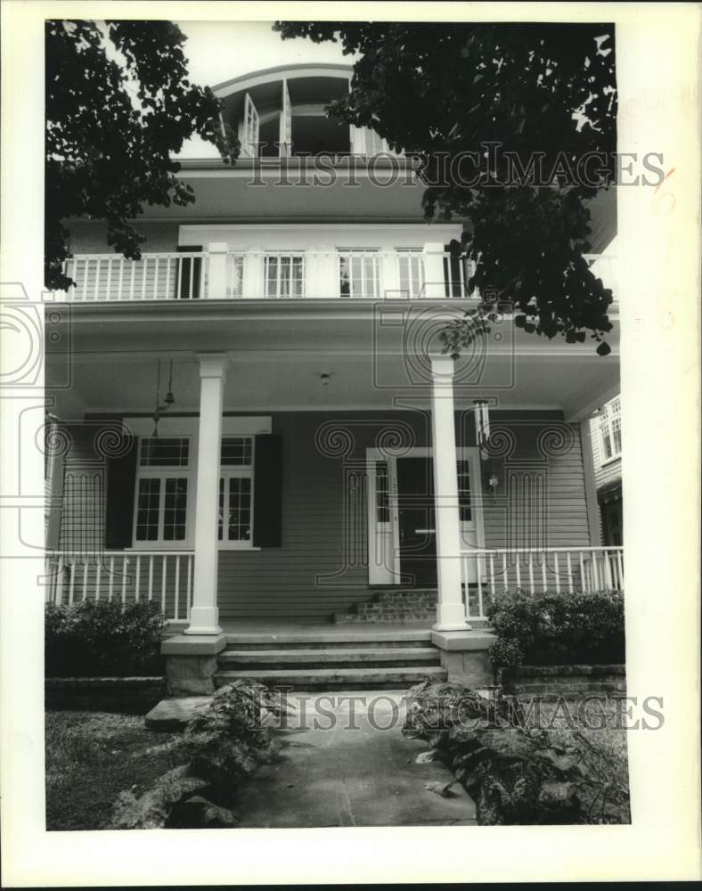 1988 Press Photo House at 1330 Pine Street in Uptown New Orleans - nob37487 - Historic Images