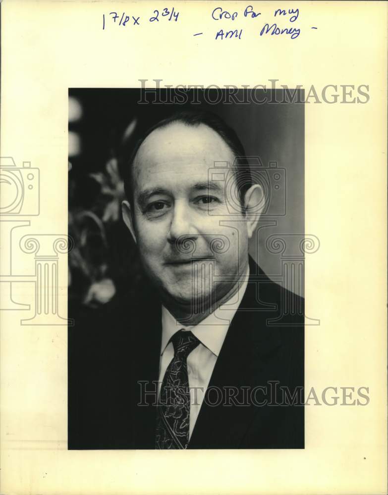 1990 Press Photo Robert Howson, Chairman of McDermott Company. - Historic Images