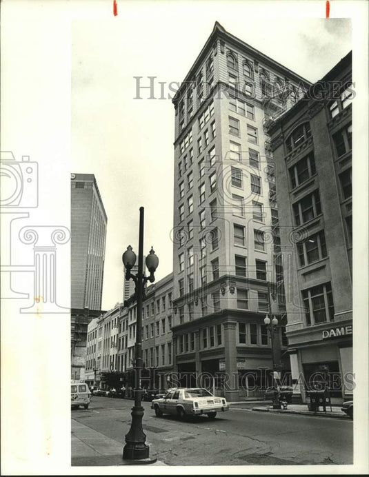 1988 Press Photo New Orleans Queen & Crescent Building on Camp Street - Historic Images