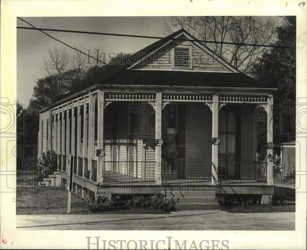 1988 Press Photo Housing - Old house at 613 Williams Boulevard in Kenner - Historic Images