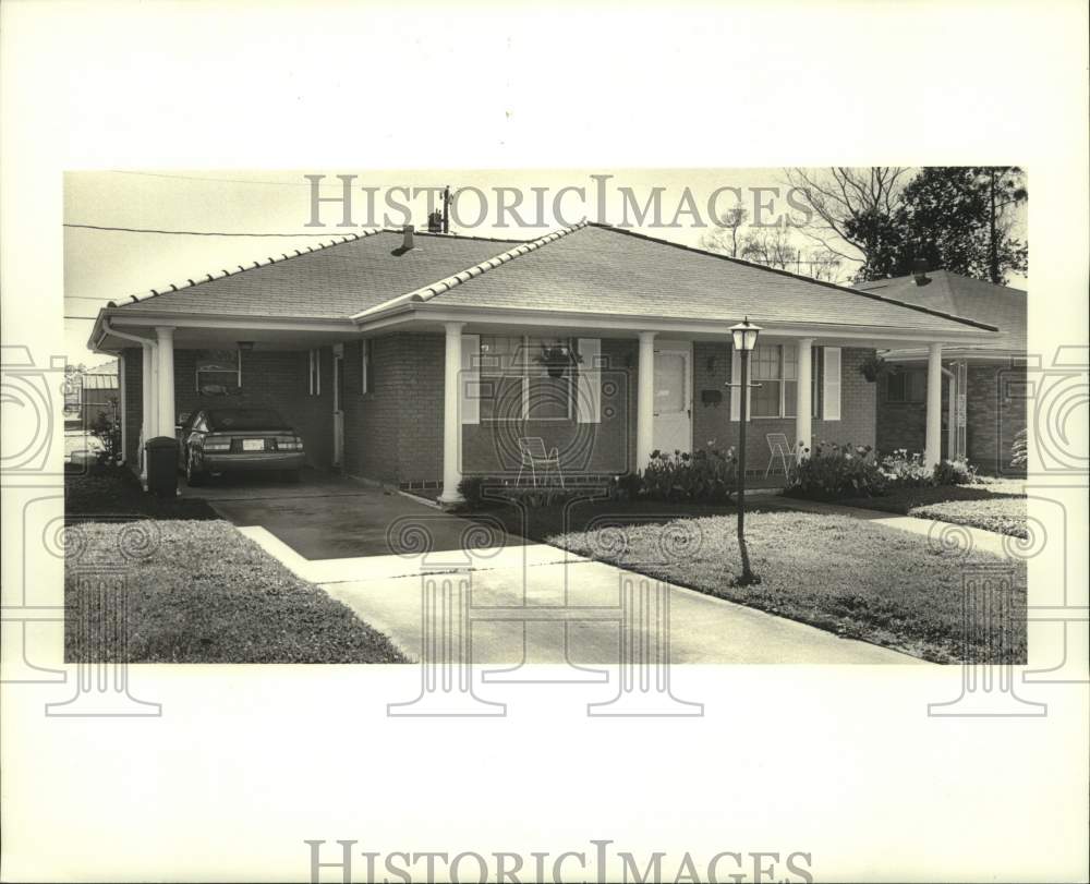 1988 Press Photo Housing - Sold property at 320 Ocelot Drive in Arabi - Historic Images