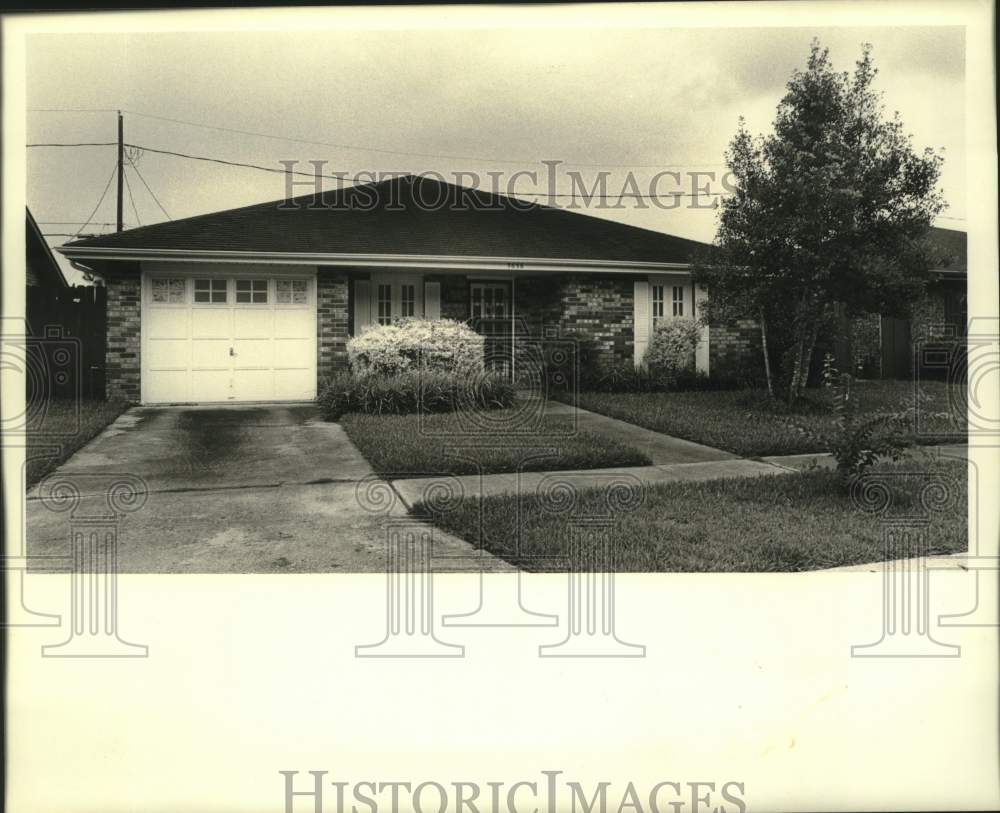 1988 Press Photo House on 5636 Sixth Street, Violet Louisiana - Historic Images