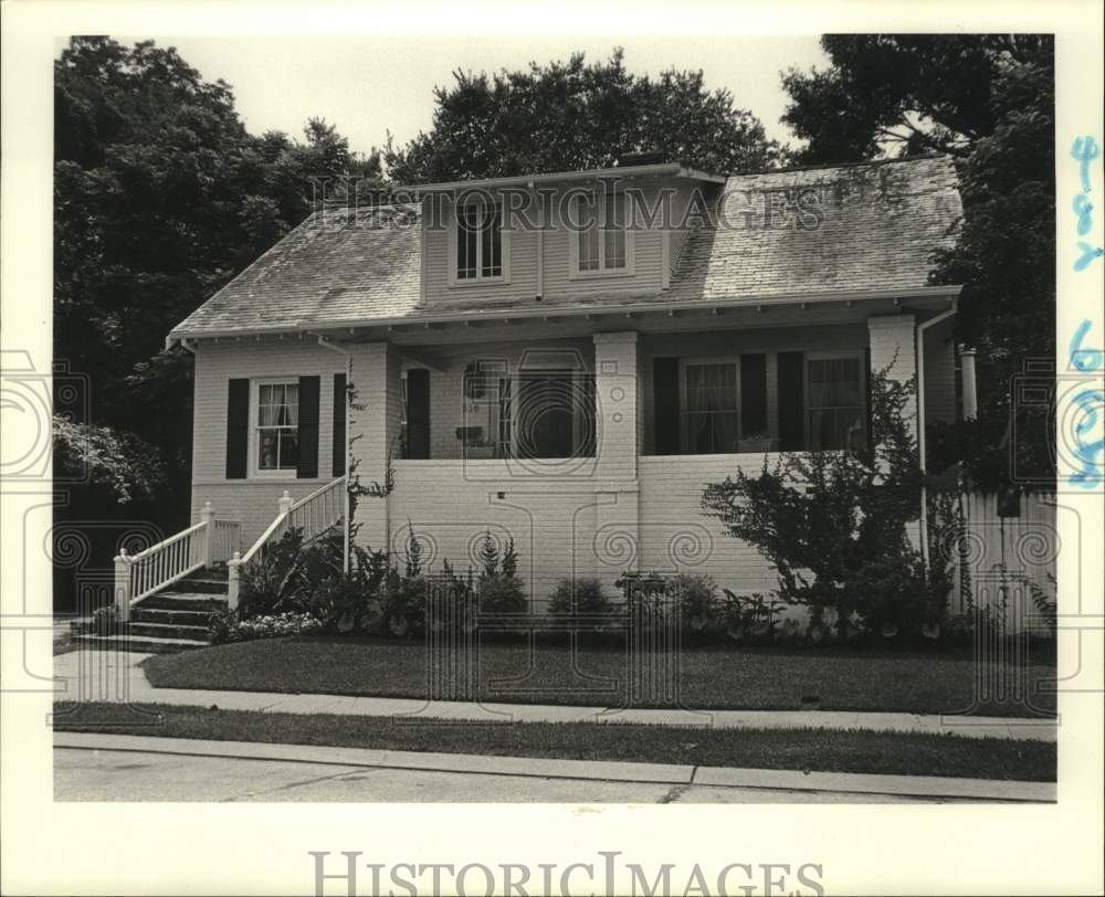 1988 Press Photo House at 510 Dorrington Boulevard in Metairie, Louisiana - Historic Images