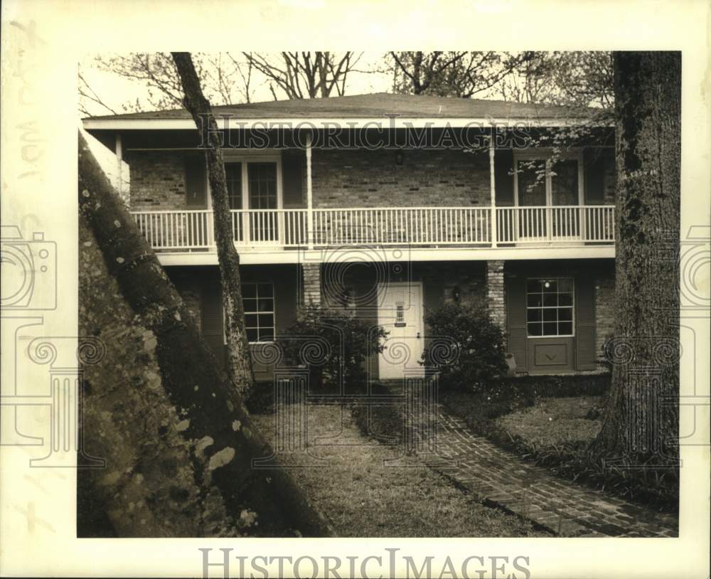 1988 Press Photo Property on 9525 Robin Lane, River Ridge - Historic Images