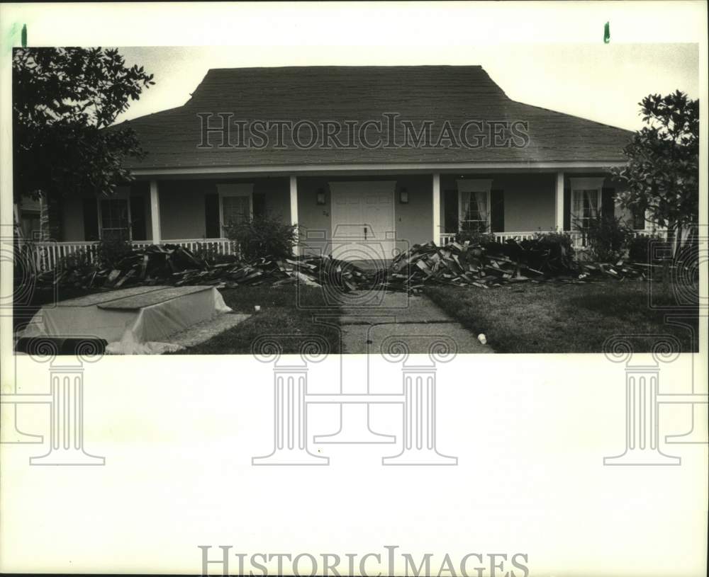 1988 Press Photo Housing - House located at 36 Chateau Haute Brion in Kenner - Historic Images