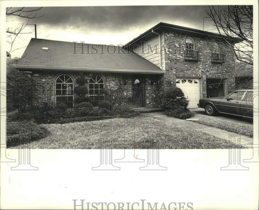1988 Press Photo Property on 8016 Ferrara Drive, Harahan - Historic Images