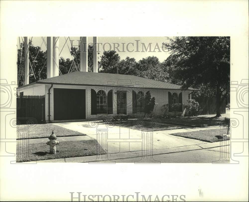 1987 Press Photo Sold property at 2101 Paul Drive, Meraux - Historic Images