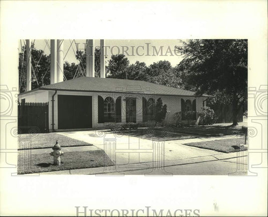 1987 Press Photo Sold property at 2101 Paul Drive, Meraux - Historic Images