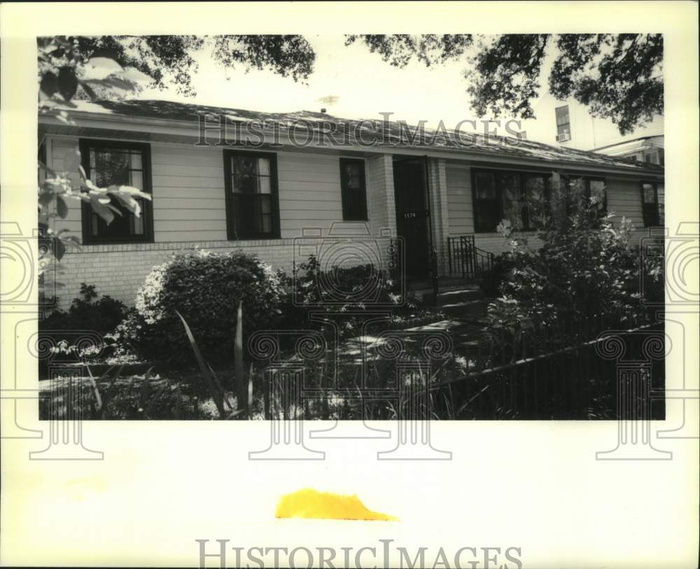 1988 Press Photo Property at 1174 City Park Avenue - Historic Images