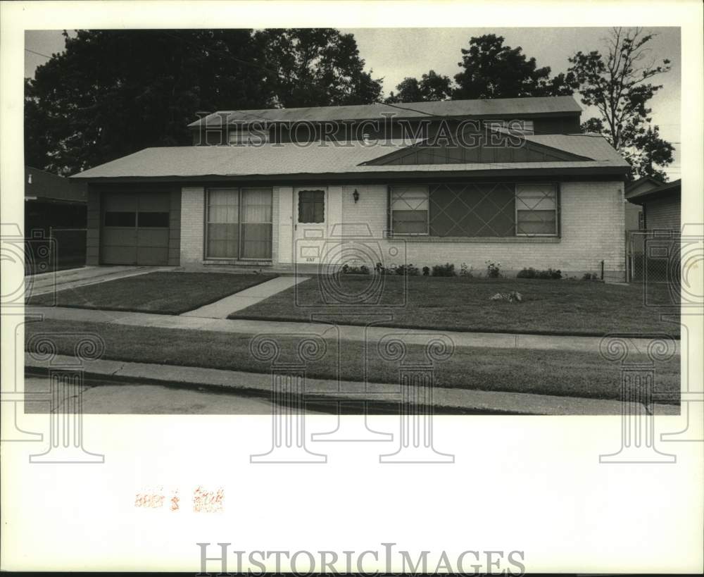 1988 Press Photo Property at 2317 River Bend Drive, in Poydras - nob37859 - Historic Images