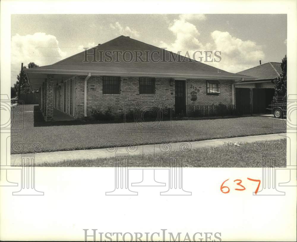 1988 Press Photo Property at 2129 Valmar Drive, Mereaux - Historic Images