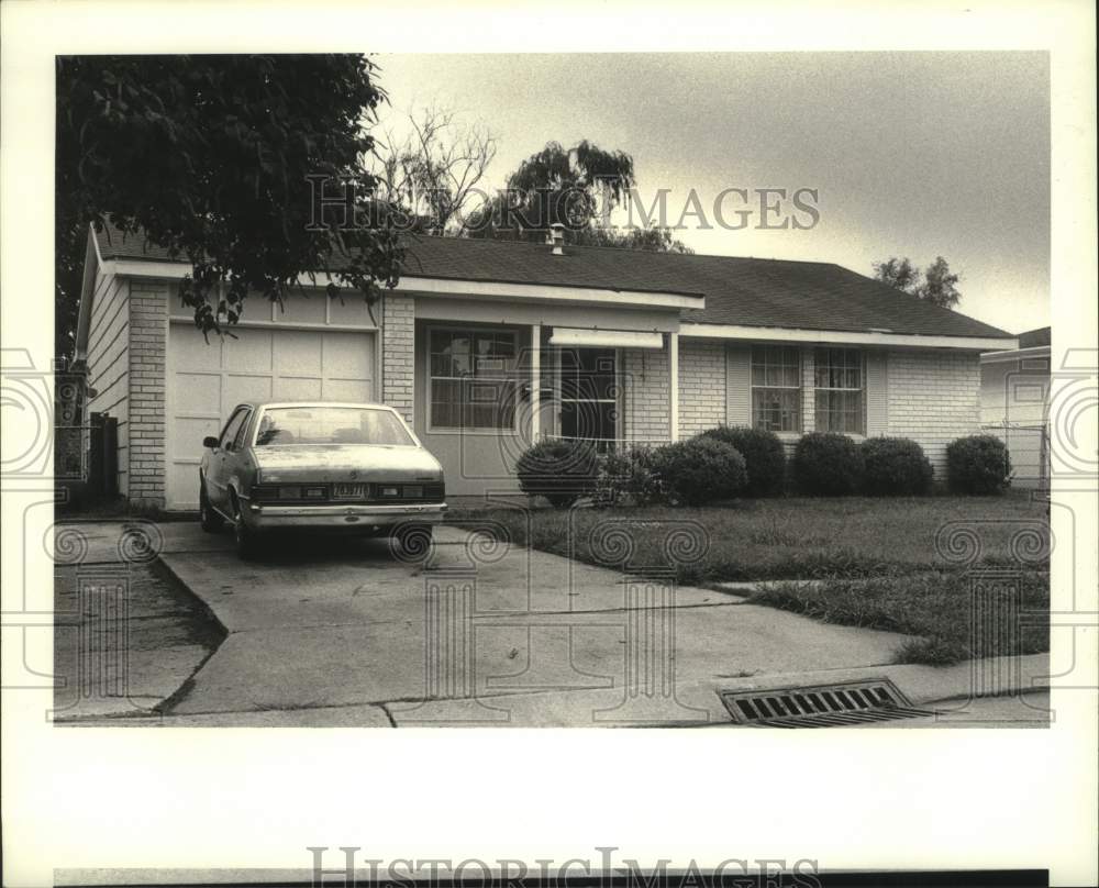 1988 Press Photo Sold property, 661 Taylorbrook Drive in Gretna - Historic Images