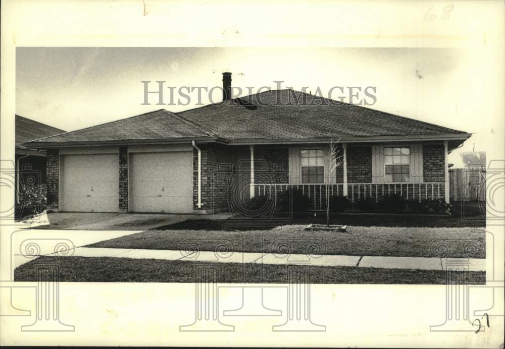 1980 Press Photo Home at 232 Sugarpine Drive in Harvey sold for $67,369 - Historic Images