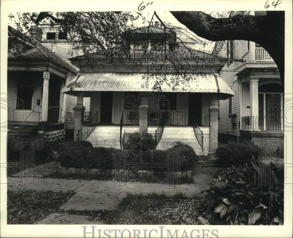 1980 Press Photo Double at 3217-19 Banks Street in New Orleans- Sold for $89,500 - Historic Images