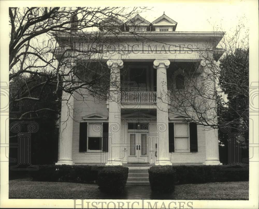 1987 Press Photo House on 1218 State Street - Historic Images