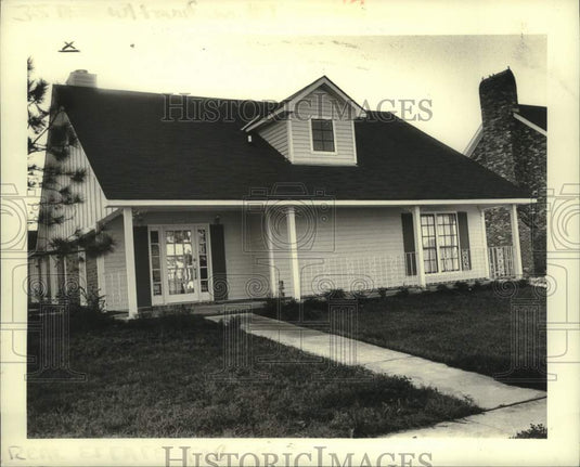 1987 Press Photo Sold Property on 7032 East Tamaron Boulevard New Orleans - Historic Images