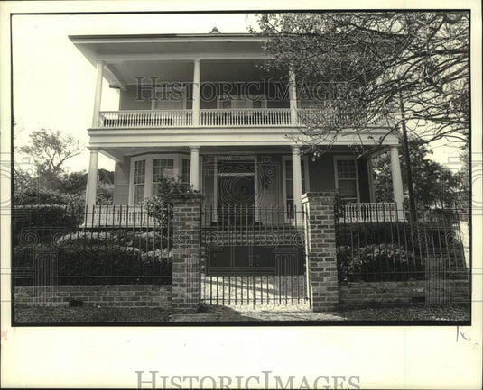 1987 Press Photo Property at 1520 Soniat - Historic Images