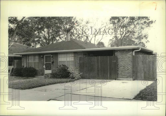 1988 Press Photo Sold house at 3020 Chalona Drive in Chalmette - Historic Images