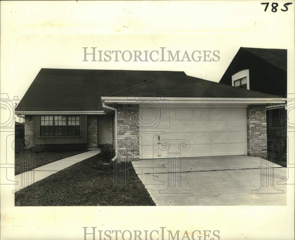 1982 Press Photo Housing - The residence at 4209 Indiana Ave. in East Jefferson - Historic Images