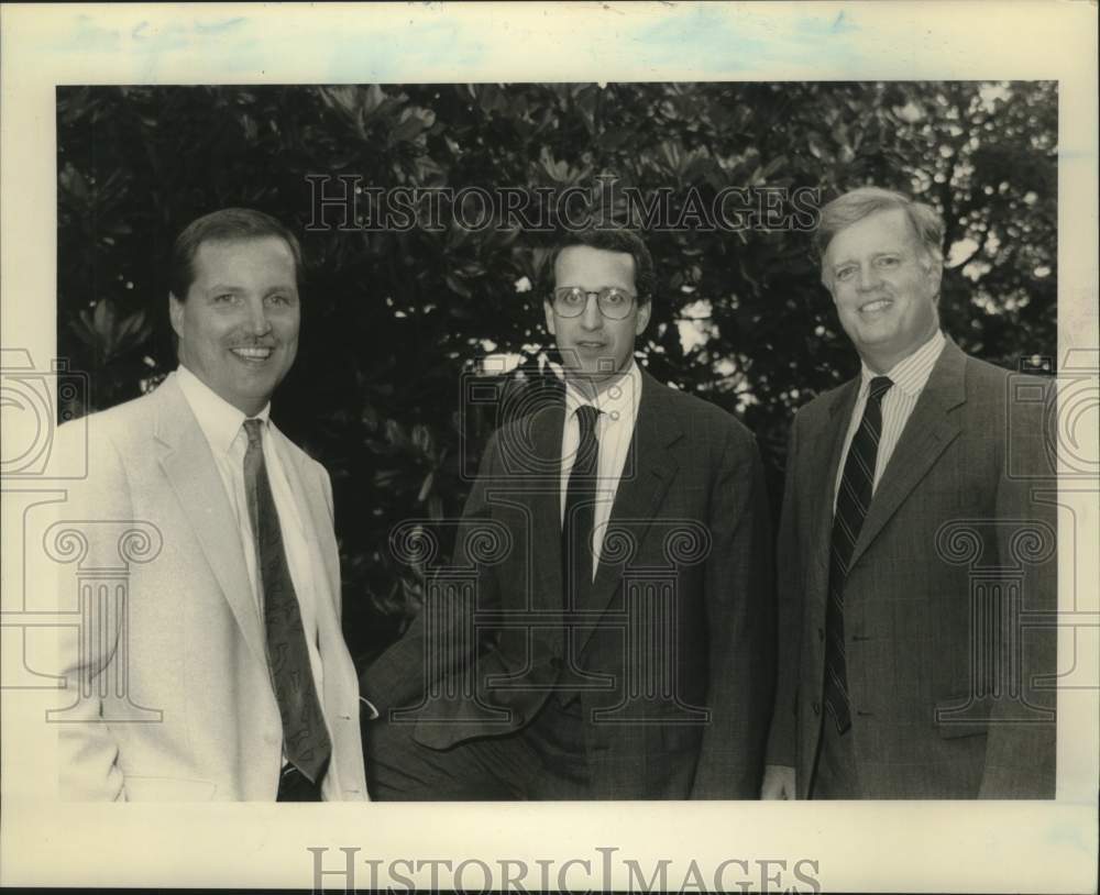 1991 Press Photo Greg Doiron, John Newman, Wyn Howard at Ole Miss Reunion - Historic Images