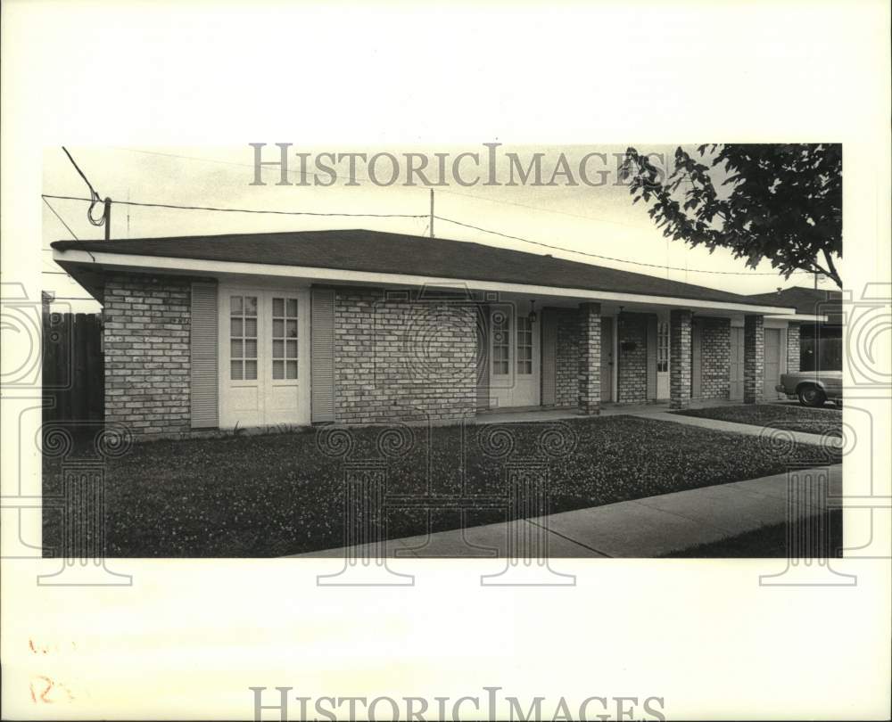 1988 Press Photo Real estate photo of 3408 Pecan Drive in Chalmette. - Historic Images