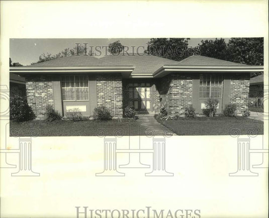 1988 Press Photo Real estate photo of