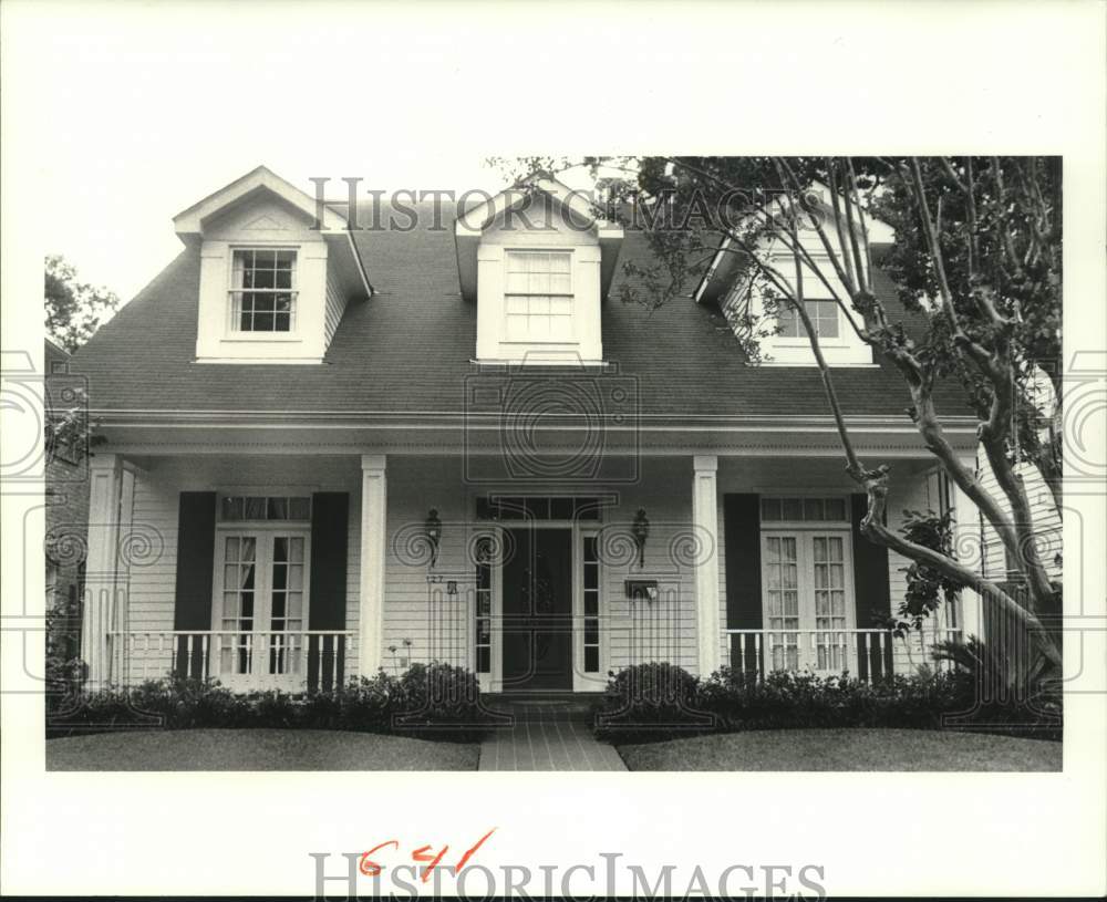 1988 Press Photo Home at 127 Homestead Avenue, Metairie, Louisiana - nob38131 - Historic Images