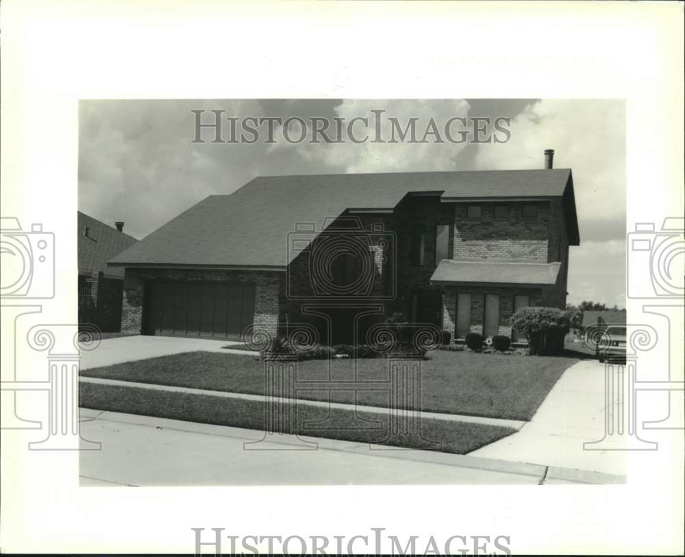 1988 Press Photo Home at 5430 Stillwater Drive, New Orleans, Louisiana - Historic Images