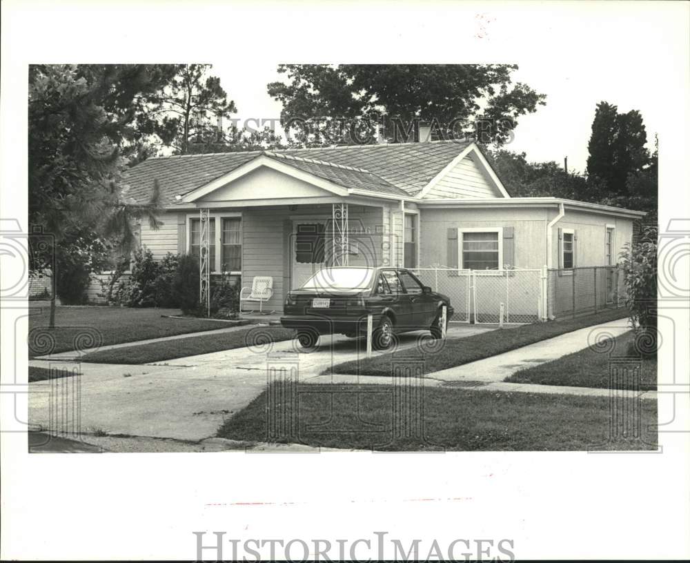 1987 Press Photo Sold Property at 3016 Ivy Place, Chalmette, Louisiana - Historic Images