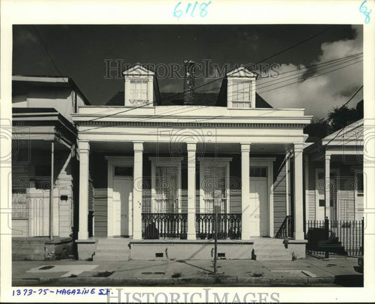 1988 Press Photo Property at 1373-75 Magazine Street, New Orleans, Louisiana - Historic Images