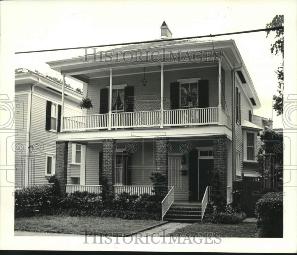 1987 Press Photo Property at 1311 Octavia Street, New Orleans, Louisiana - Historic Images