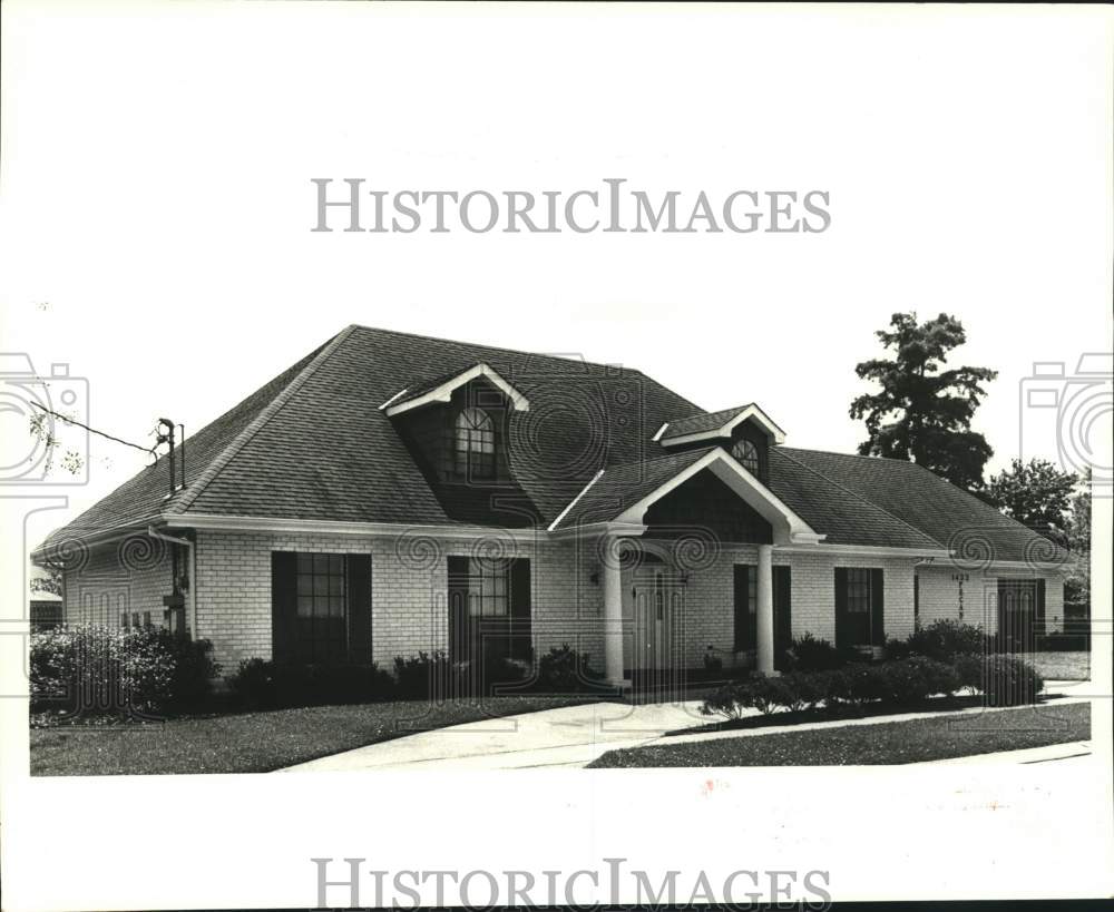 1987 Press Photo Home at 1433 Pecan Avenue, Metairie, Louisiana - nob38165 - Historic Images